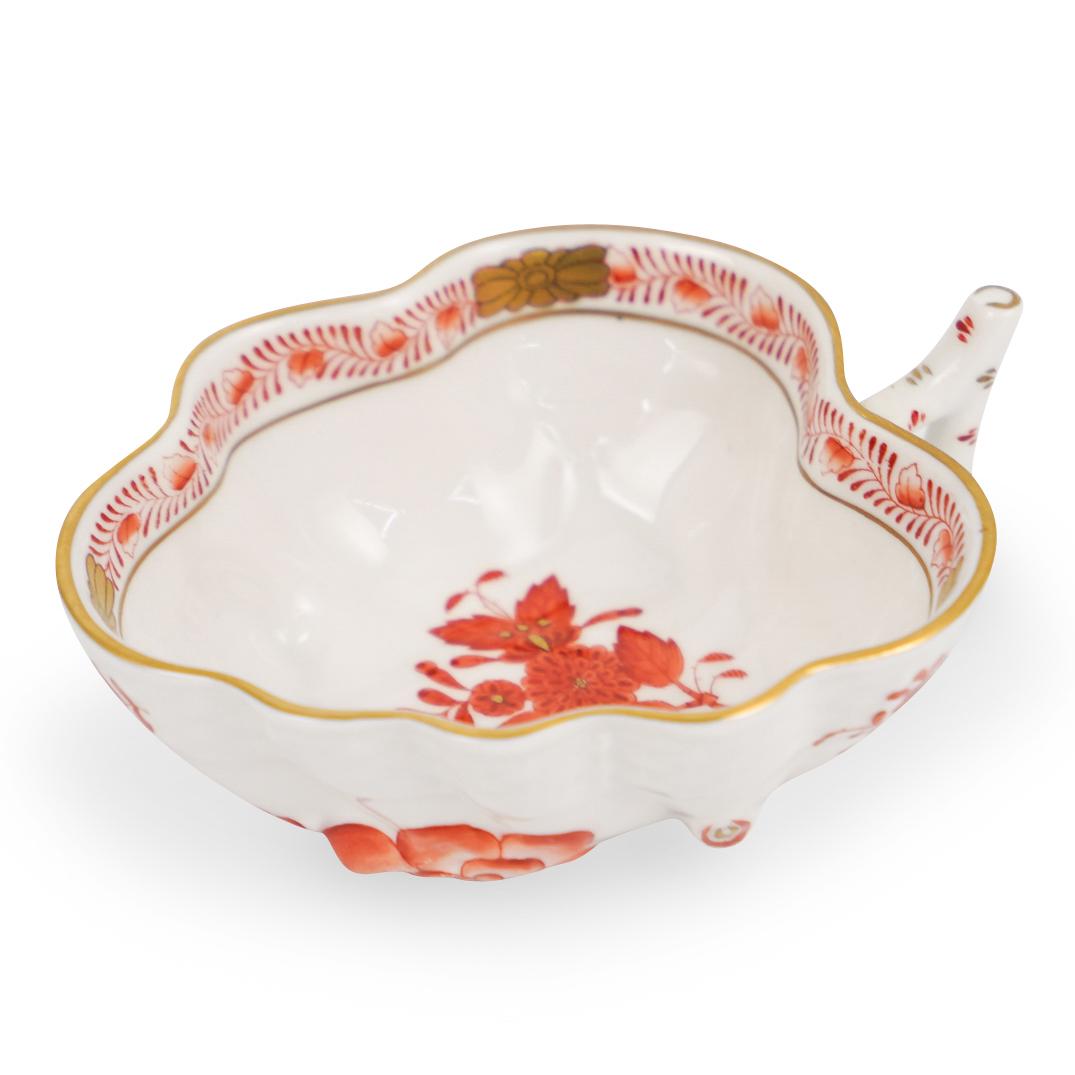Herend Chinese Bouquet Leaf Dish (1 of 3)