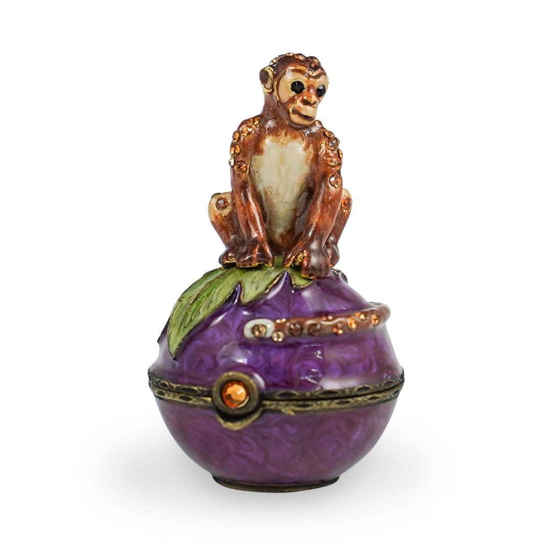 Jay Strongwater Monkey Pillbox (1 of 3)