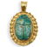 Ancient Scarab 21k Gold Pendant
