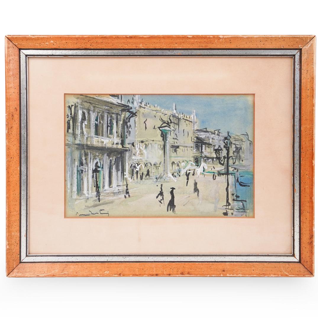 Signed Watercolor On Paper (1 of 3)