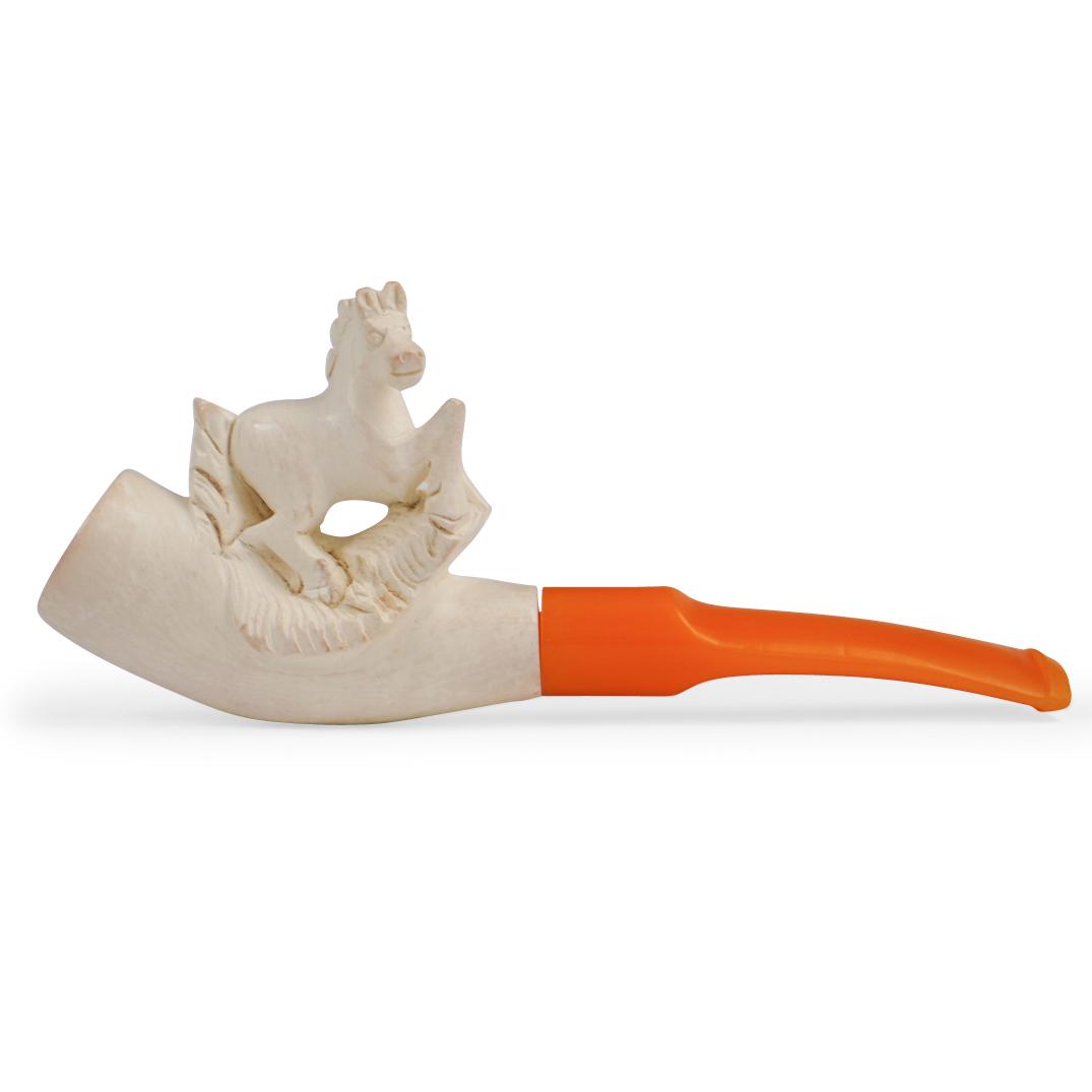 Carved Meerschaum Smoking Pipe (1 of 4)