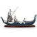 Lladro "In The Gondola" Porcelain Sculpture