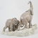 Lladro "Elephant Family" Porcelain - 4