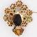 Nardi Style 18k Gold Blackamoor Pin - 4