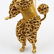 18K Gold Diamond Poodle Brooch - 3