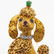 18K Gold Diamond Poodle Brooch - 4