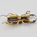 18k Gold, Diamond and Ruby Beetle Brooch - 4