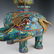 Pair of Large Chinese Cloisonne Elephant Vases - 9