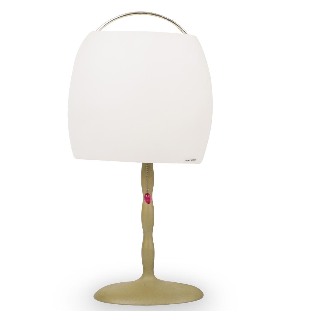 foscarini murano glass table lamp