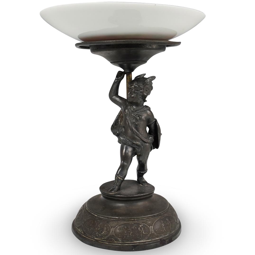 Middletown Silver Plated Figural Compote (1 of 6)