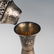 Judaica Sterling Silver Wine Bottle - 4