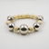(2 Pc) Chinese Bone, Silver and Soapstone Jewelry - 4