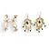 (4 Pc) Sterling Silver Earrings