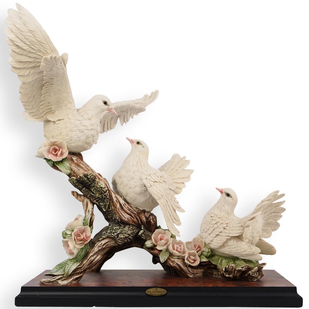 Giuseppe Armani "Three Doves" Porcelain Sculpture (1 of 5)