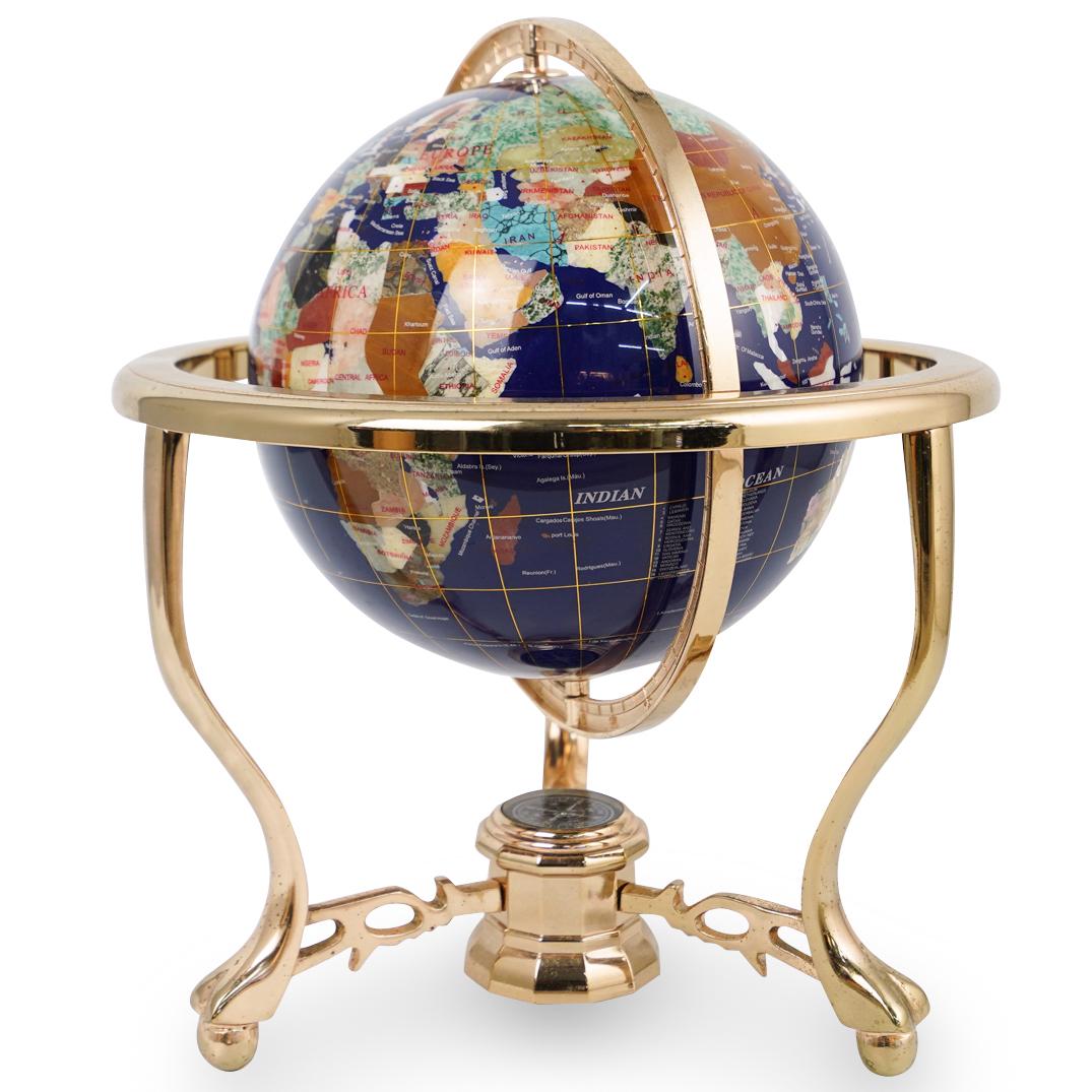 Semi-Precious Stone Globe (1 of 5)