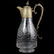 Bronze Mounted Glass Pitcher
