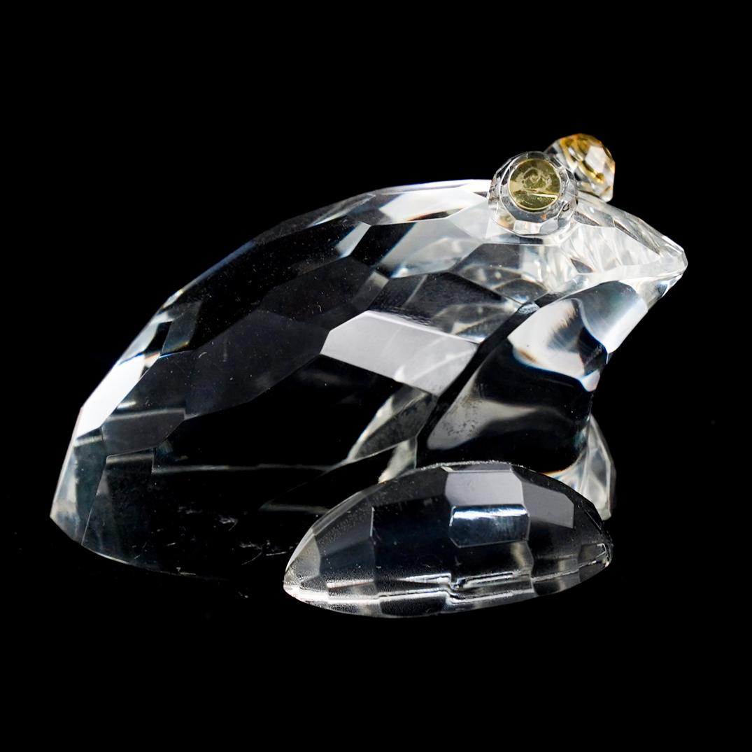 Shannon Crystal Frog Paperweight (1 of 4)