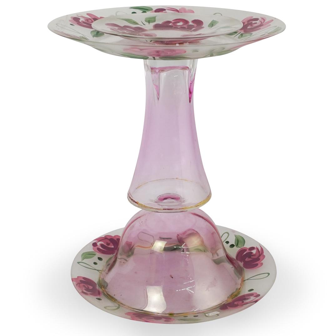 Murano Glass Cake Plate (1 of 4)