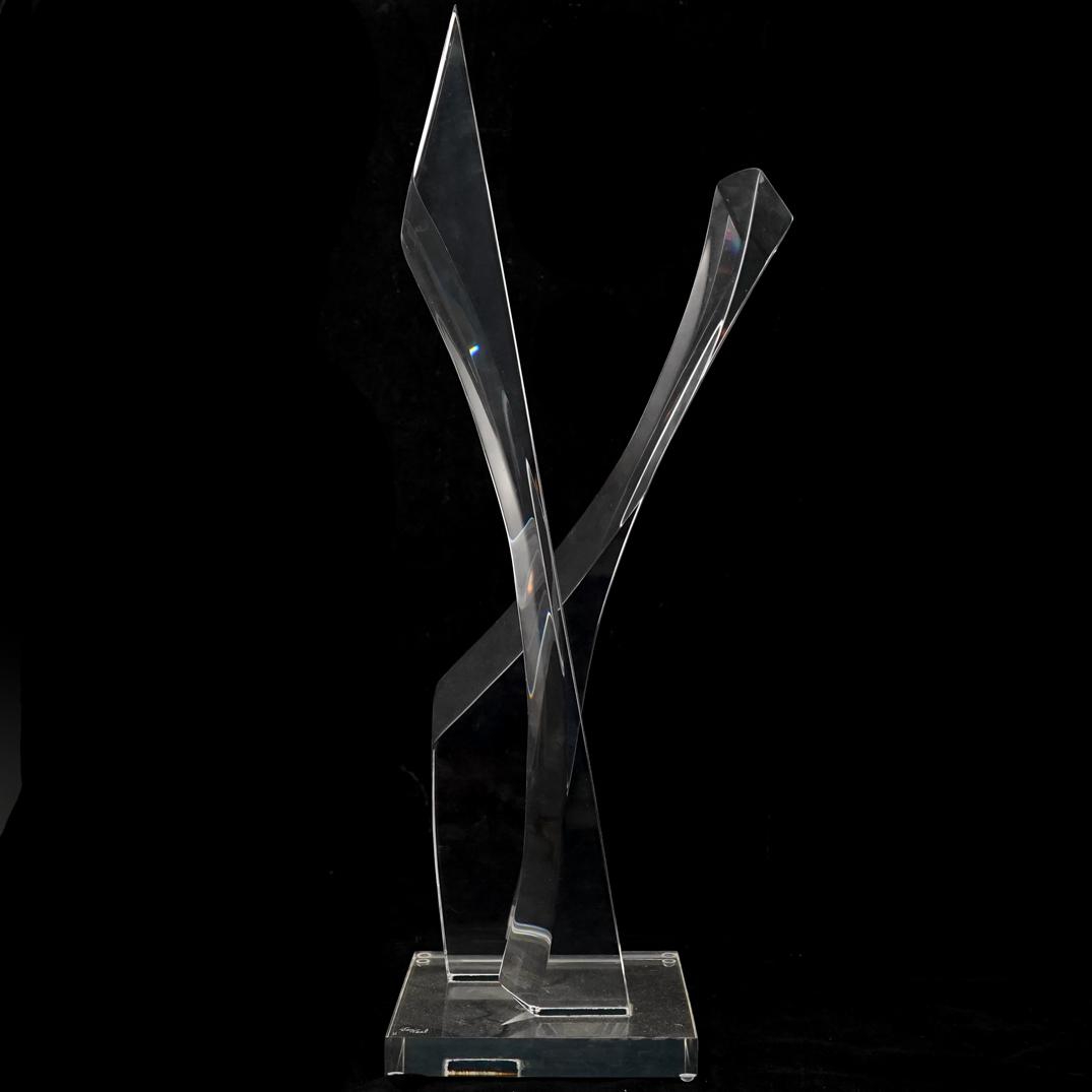 Van Teal Lucite Sculpture (1 of 3)