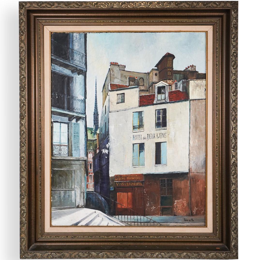 P. Van de Pol (Dutch) Oil On Canvas Painting (1 of 5)