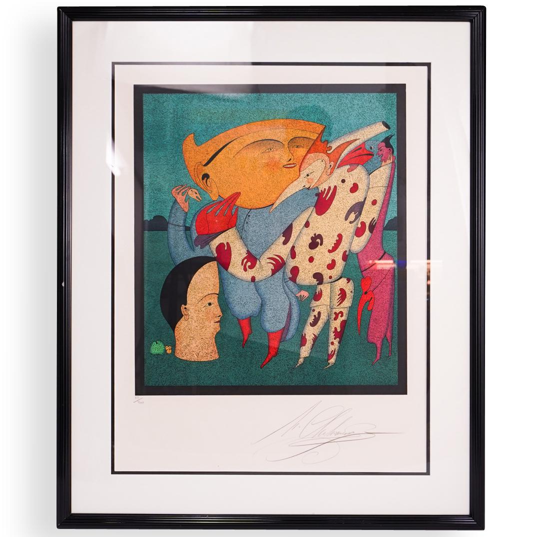 Mihail Chemiakin Signed Silkscreen (1 of 6)