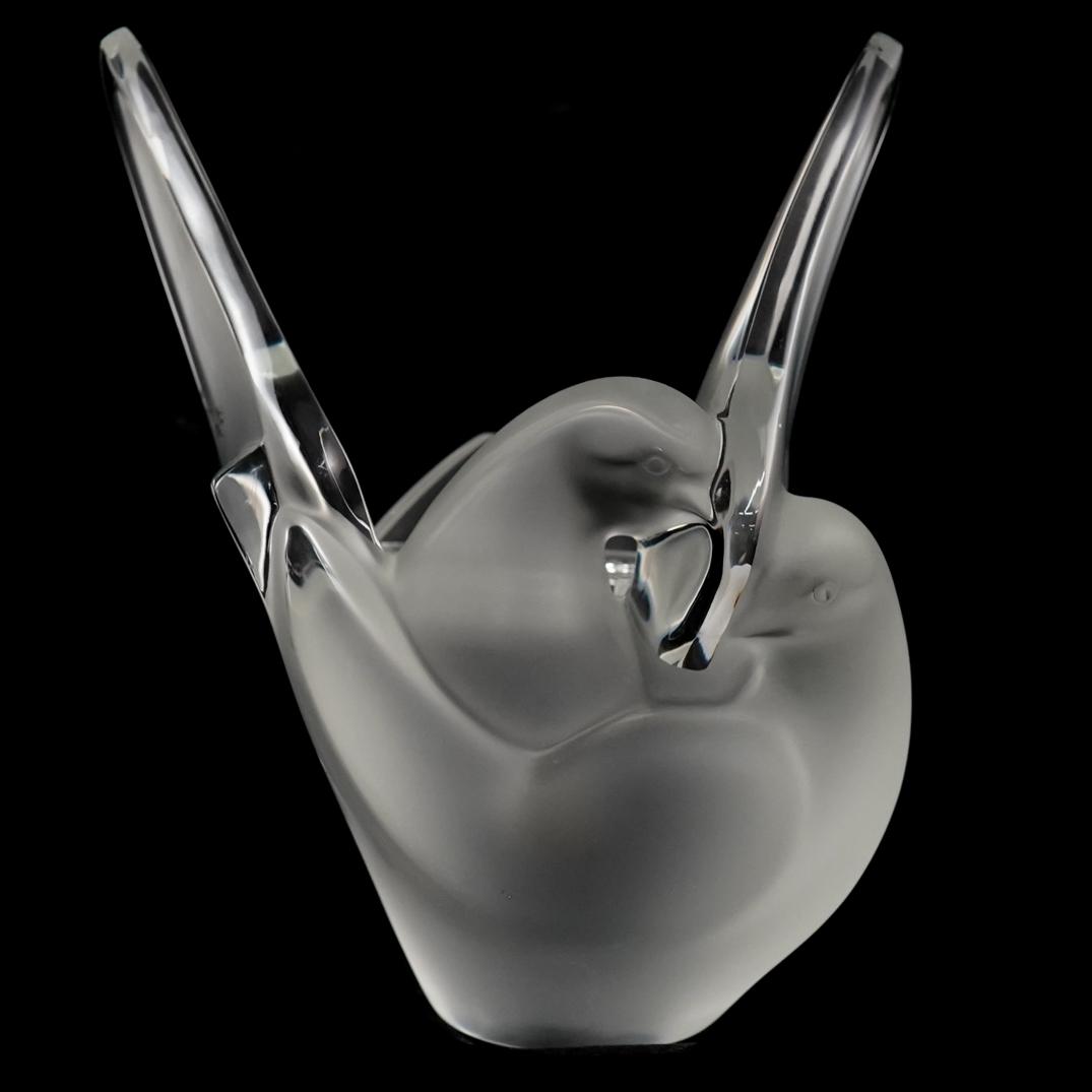 Lalique Crystal "Sylvie" Vase (1 of 5)