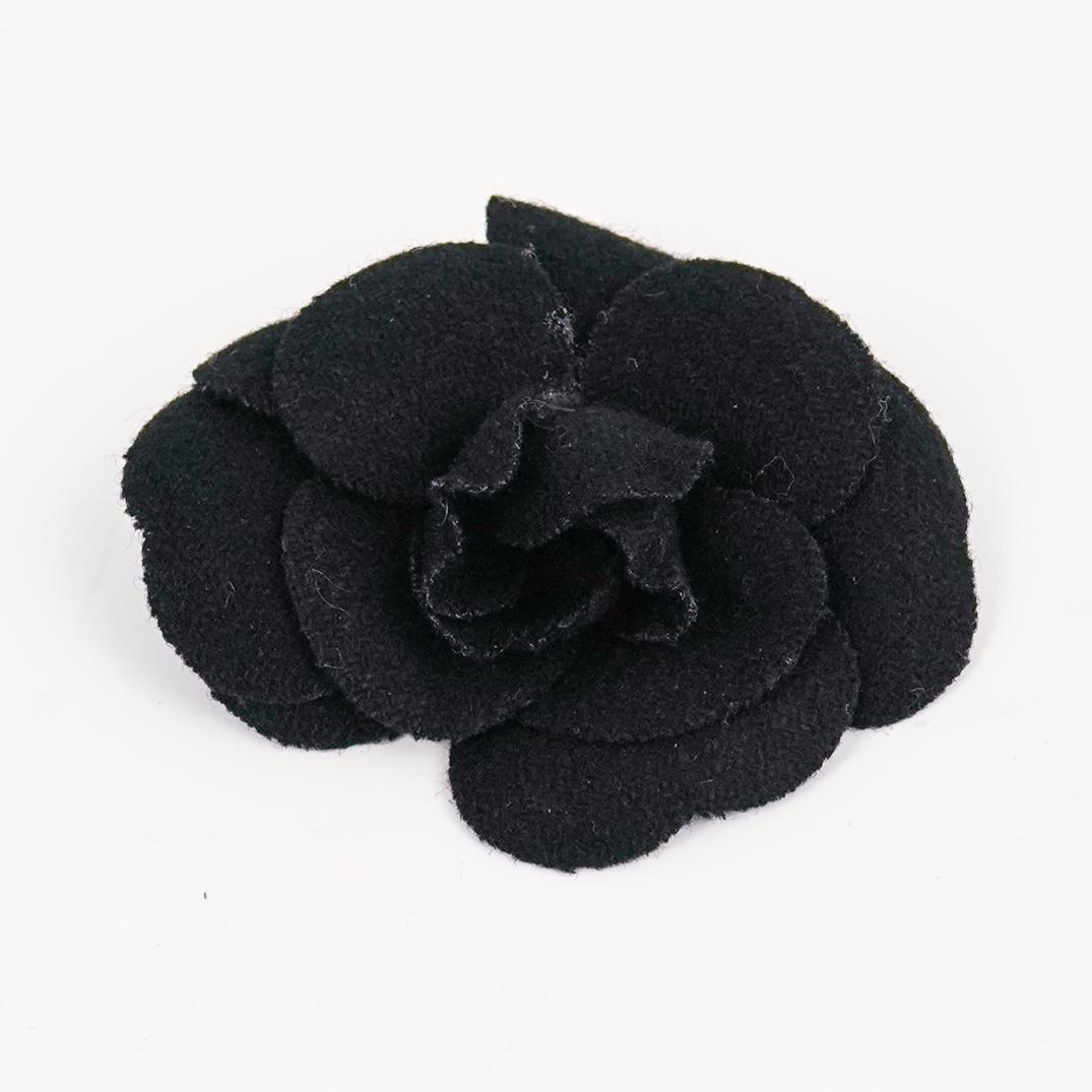 chanel camellia flower brooch