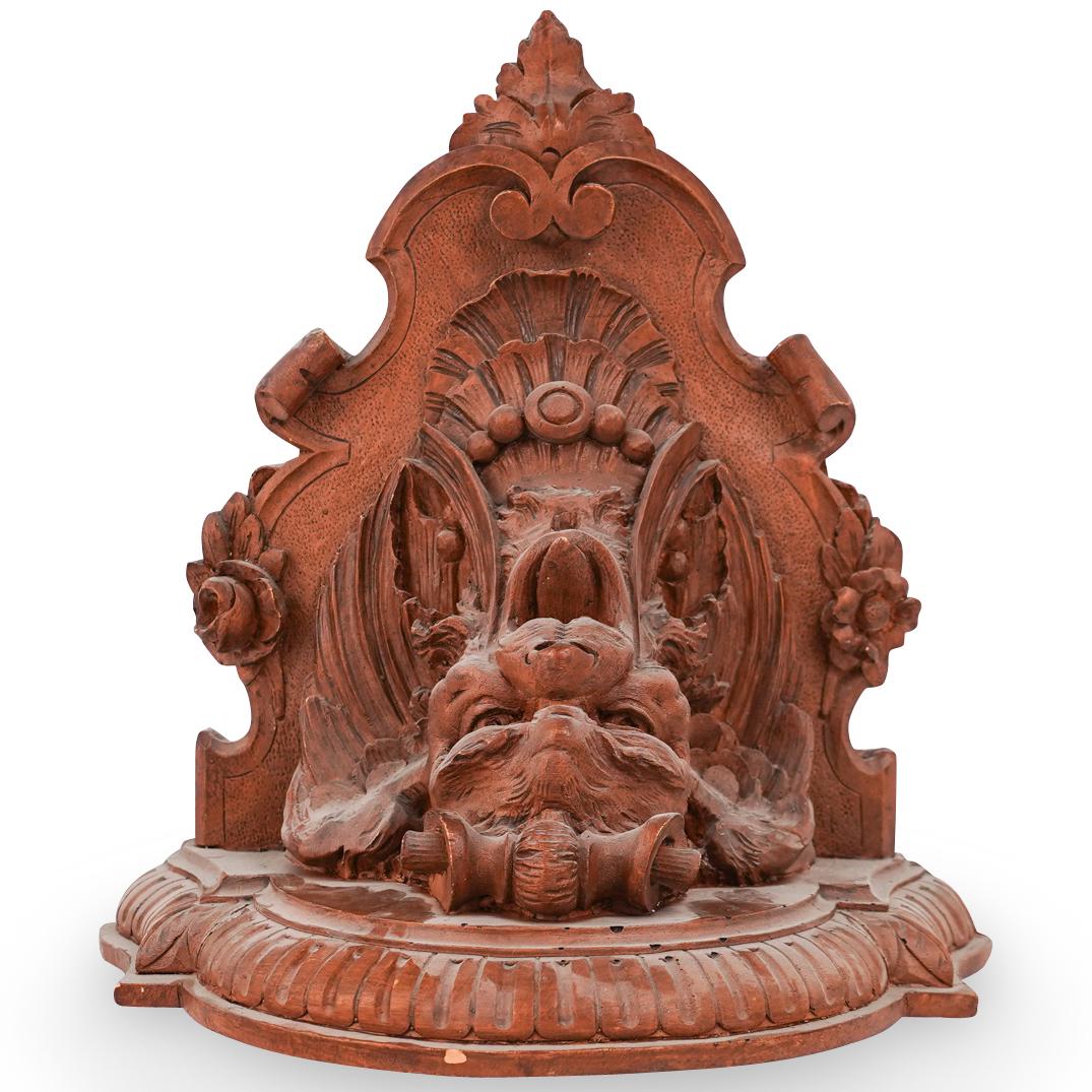 Terracotta Figural Wall Sconce (1 of 5)