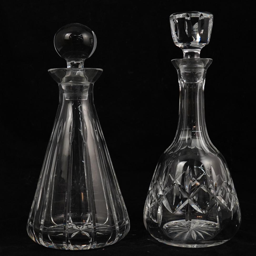 (2 Pc) Atlantis Crystal Decanters (1 of 4)