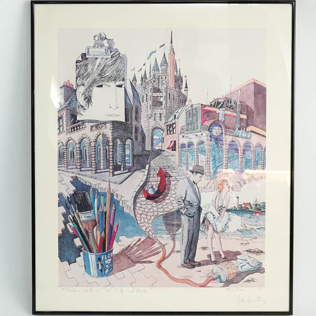 Yves Martin Signed Lithograph (1 of 6)