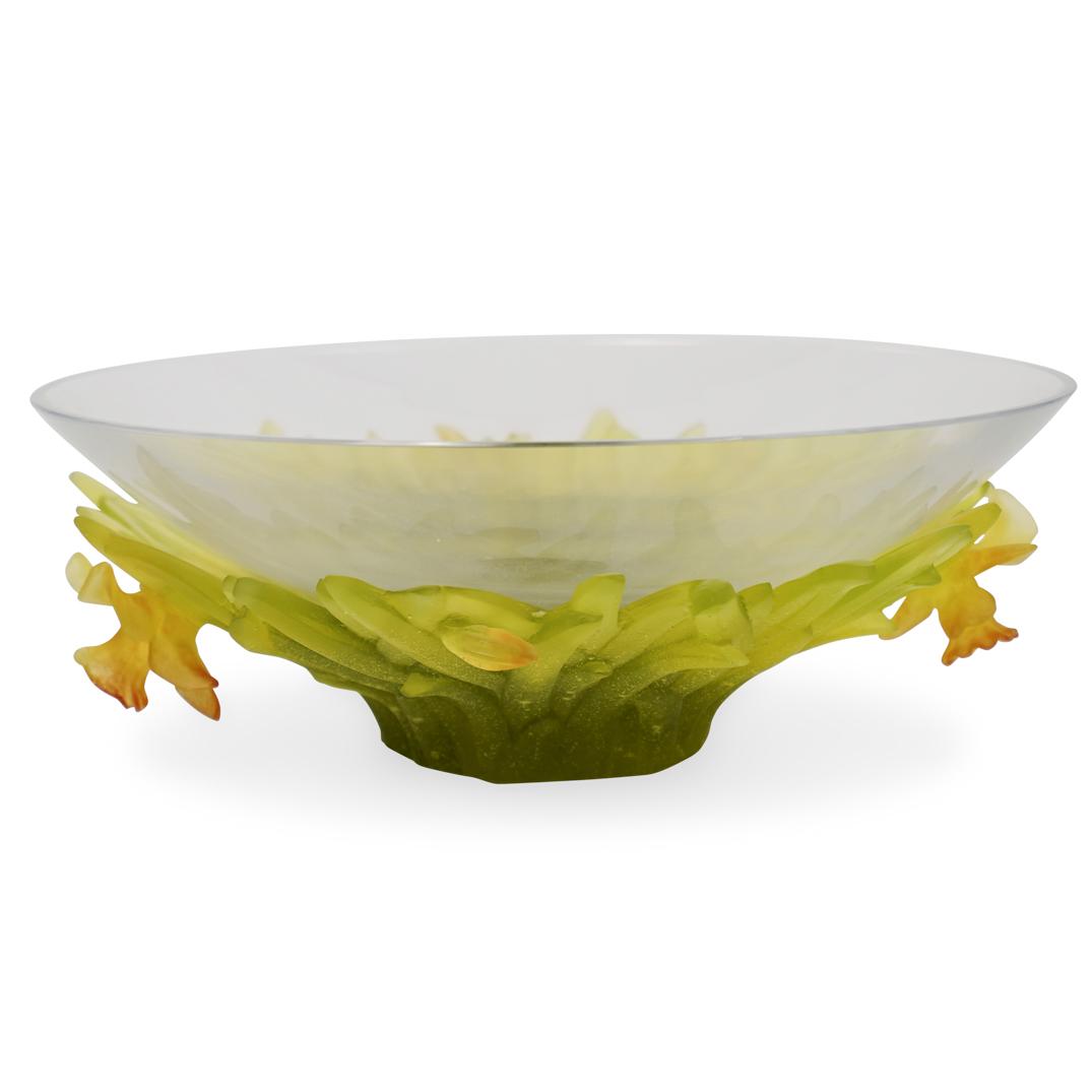 Large Daum Pate De Verre Crystal Bowl (1 of 6)