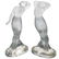 (2 Pc) Lalique "Danseuse" Crystal Figurines