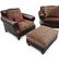 Ralph Lauren Leather Sofa Set - 7