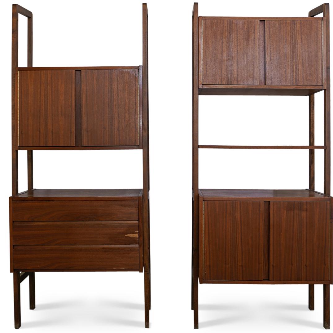 Pair Of Mid Century Wall Unit Shelving (1 of 10)