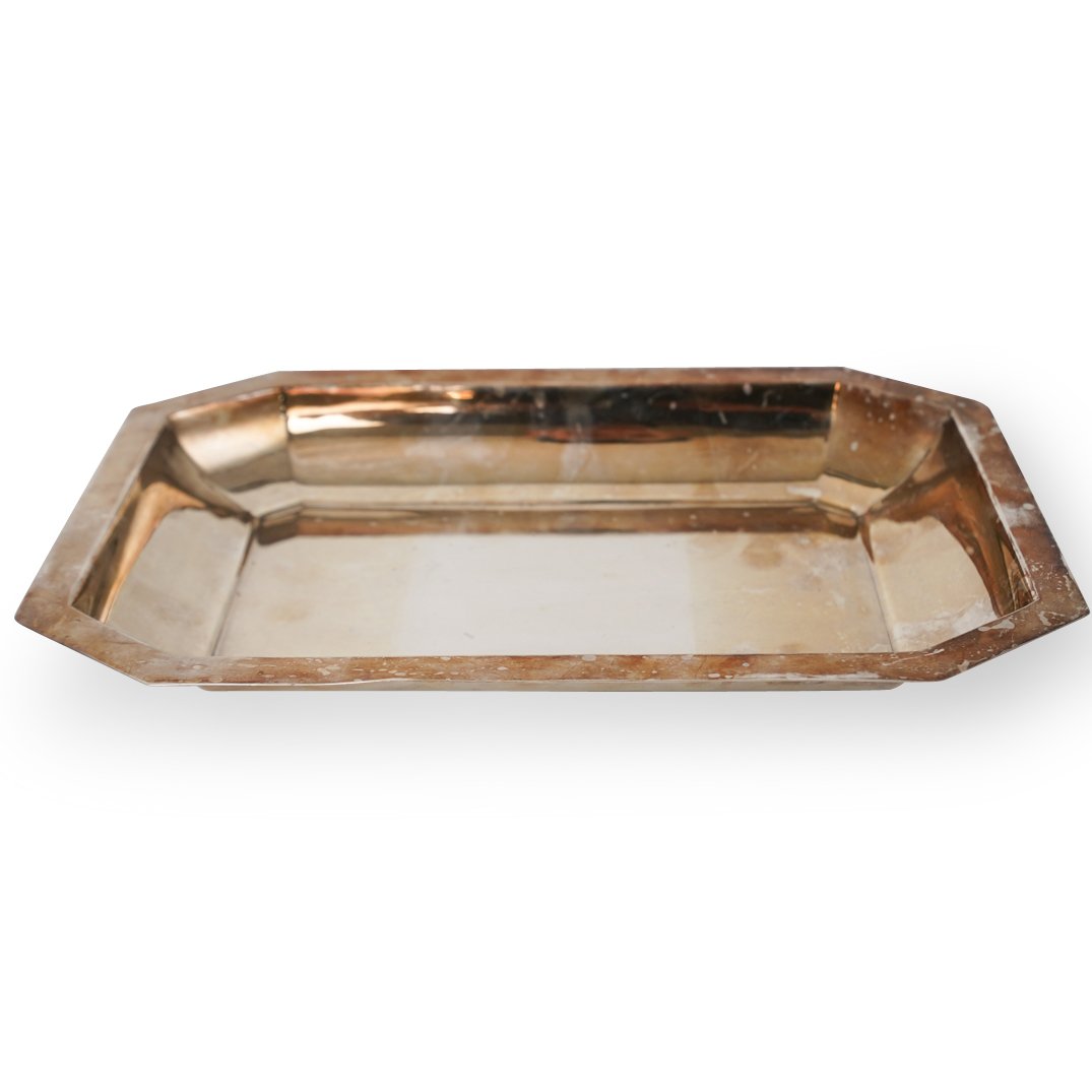800 Silver Belgian Serving Tray (1 of 2)