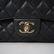 Chanel Black Caviar Leather Flap Bag - 2