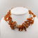 (2 Pc) Vintage Turquoise and Amber Necklaces - 4