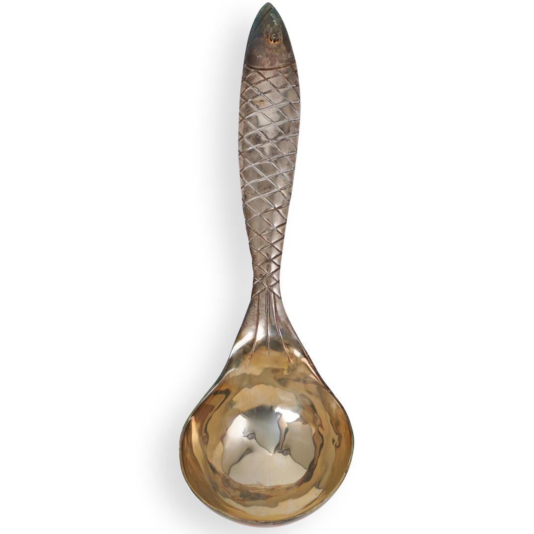 Emilia Castillo Silver Plated Fish Utensil (1 of 3)