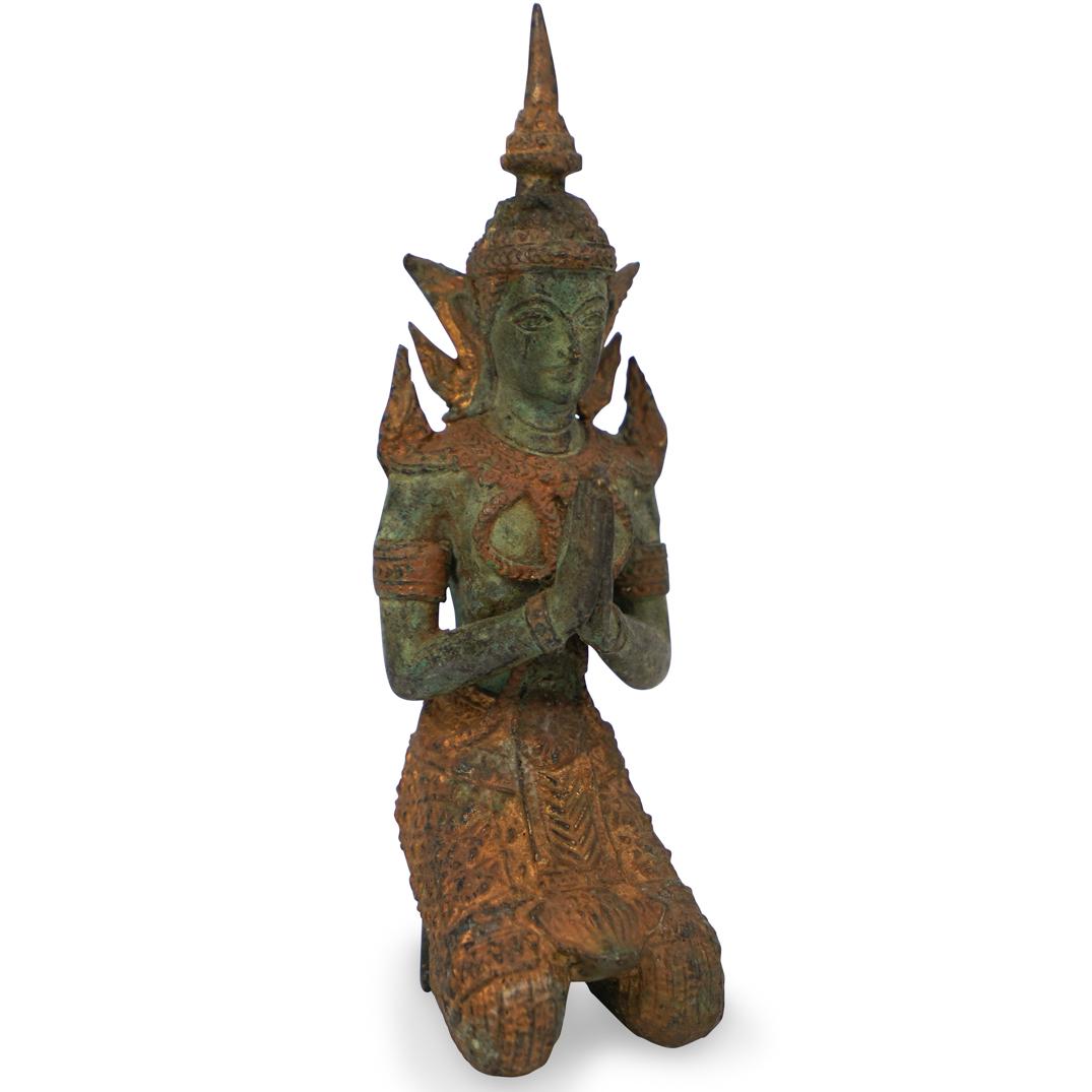 Antique Bronze Thai Figure (1 of 3)