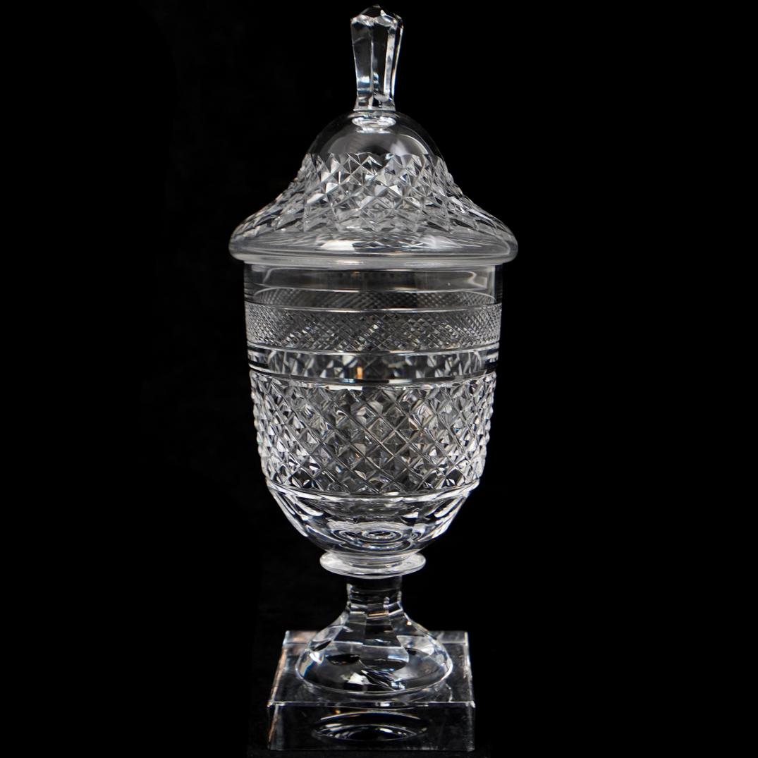 Kosta Boda Lidded Crystal Urn (1 of 4)
