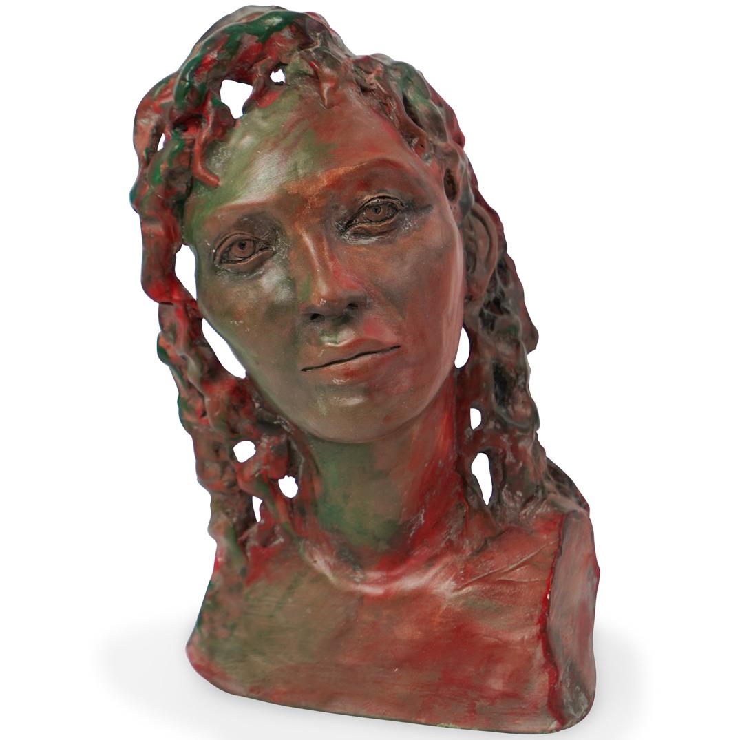 Ceramic "Puchi" Signed Figural Sculpture (1 of 2)