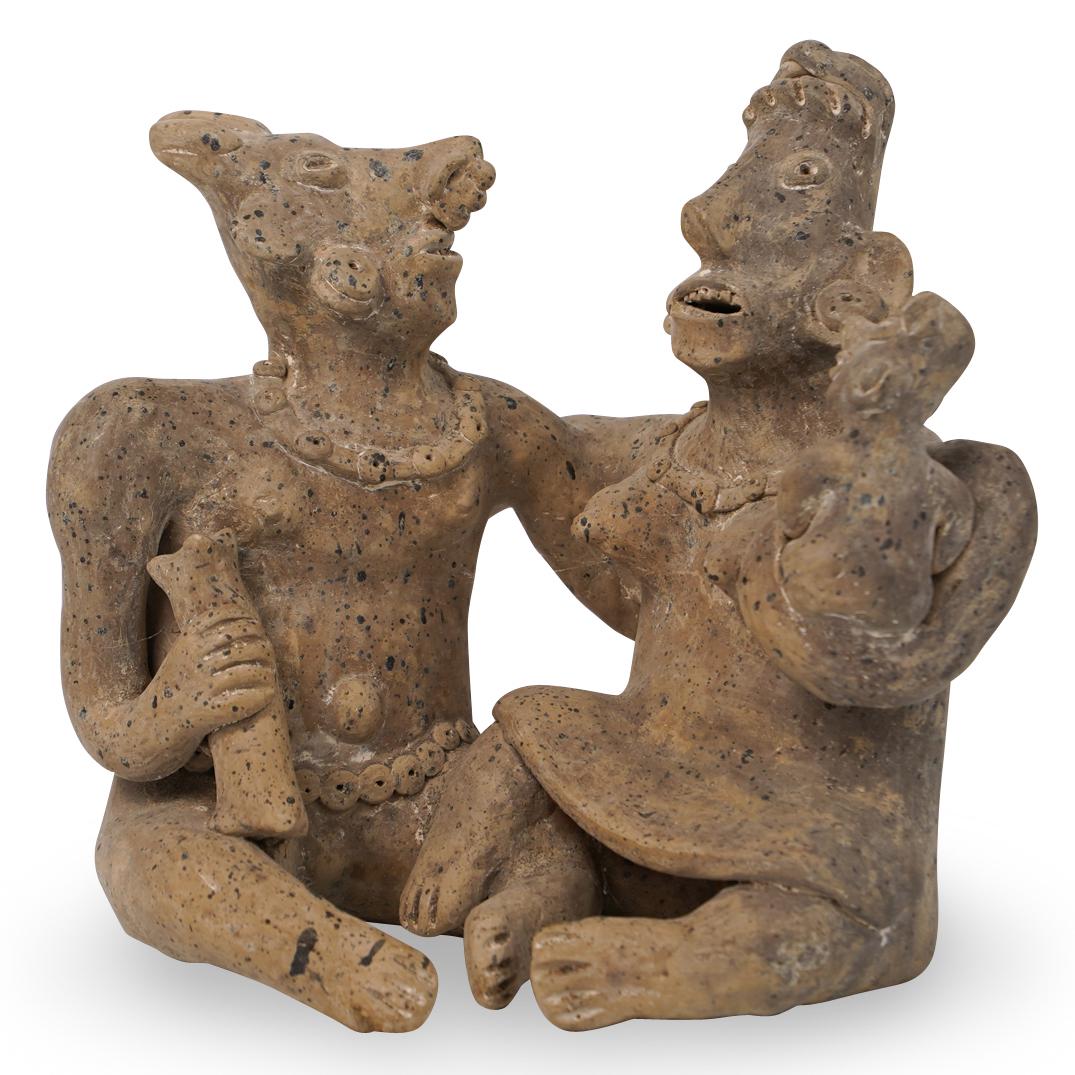 Pre Columbian Style Figural Group (1 of 3)