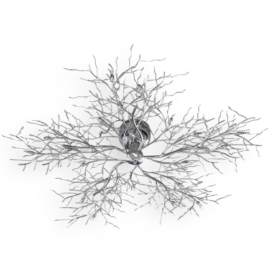 Contemporary Hanging Branch Light Fixture (1 of 3)