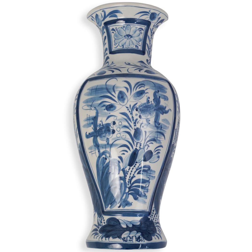 Maitland Smith Blue and White Wall Planter (1 of 5)