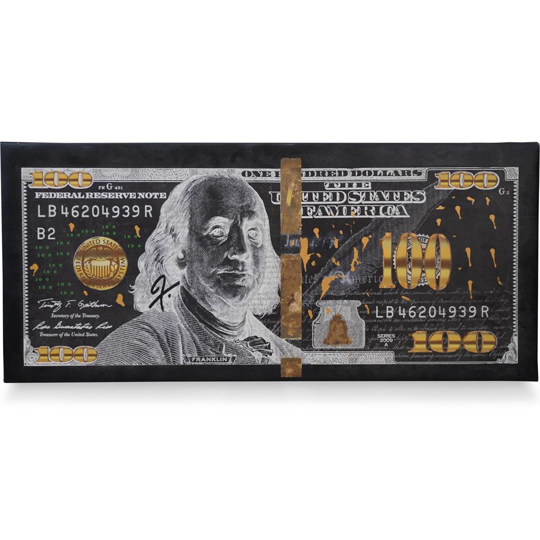 Franky Aguilar Signed Currency Art (1 of 5)