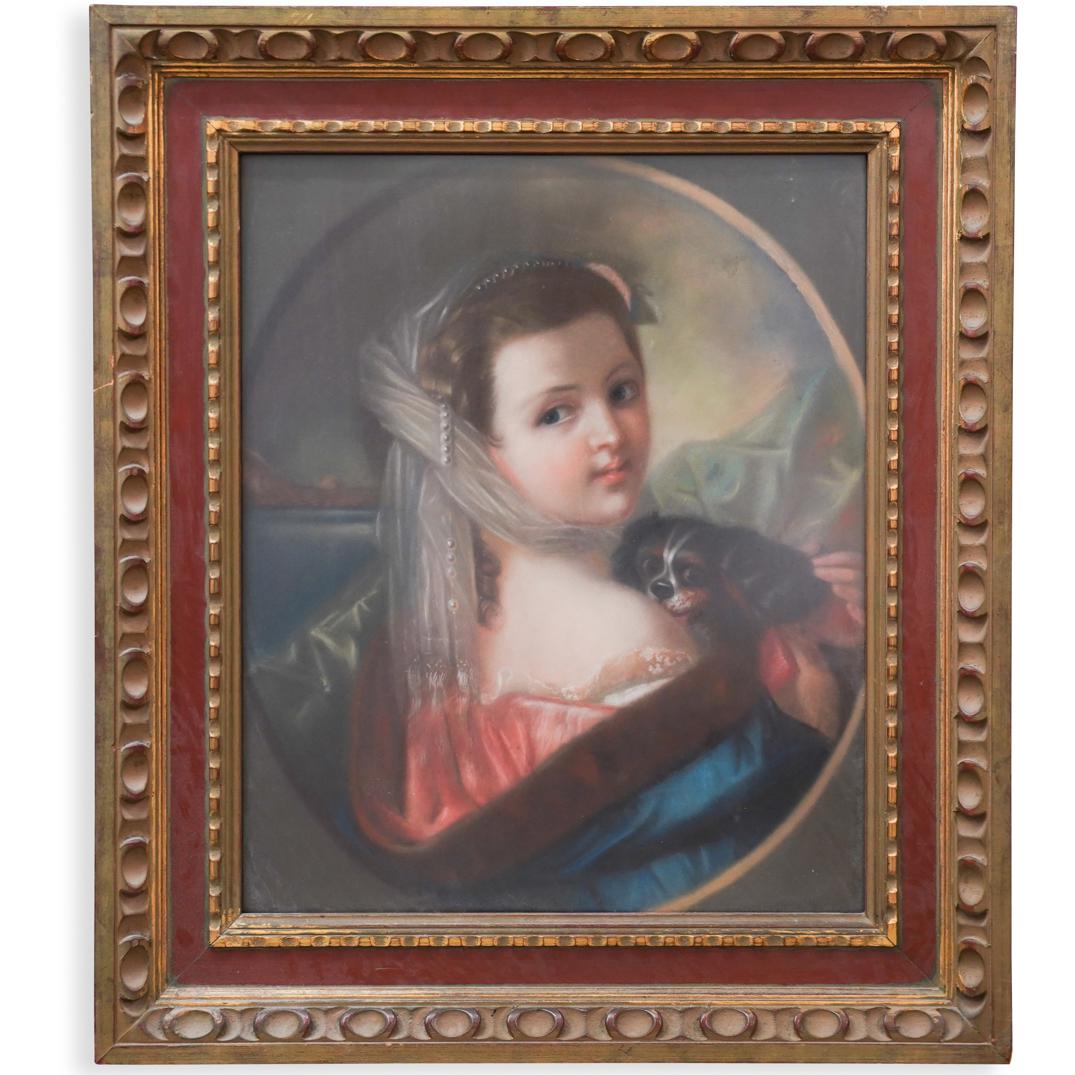 Antique Portrait Oil Painting (1 of 4)