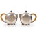(2 Pc) Art Deco Newport Silver Plated Tea Pots