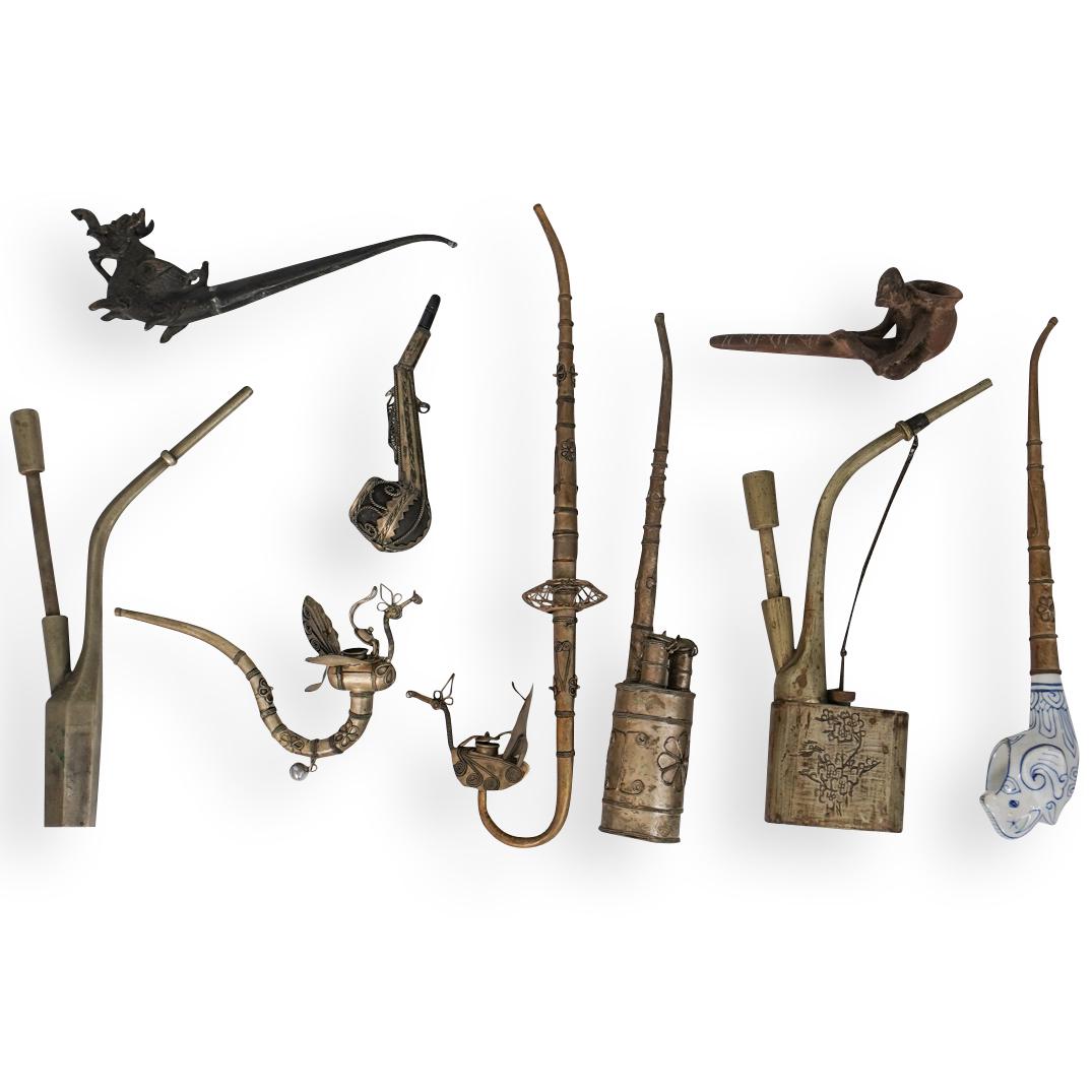 (9 Pcs) Antique Pipes (1 of 5)