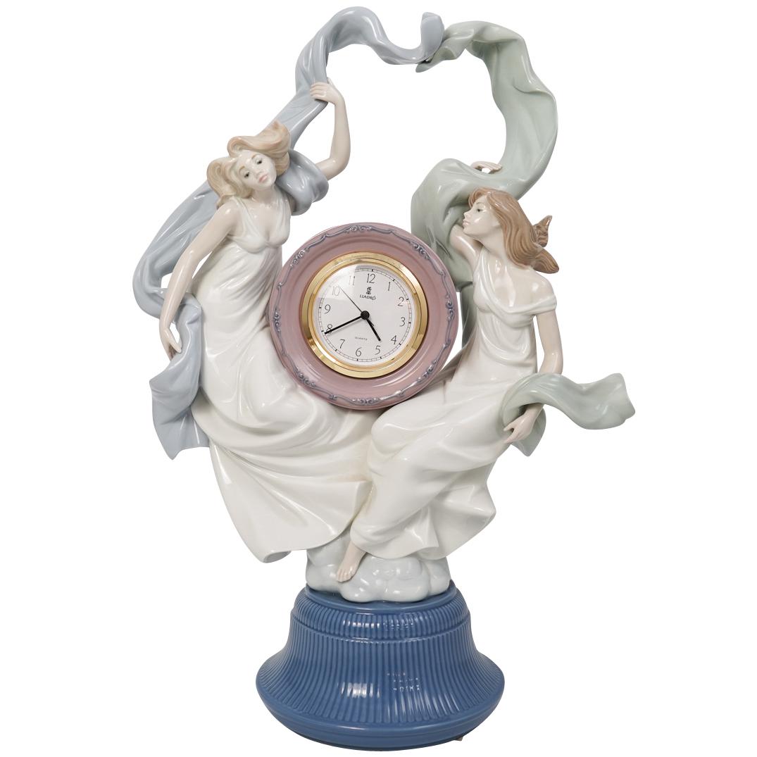 Lladro " Allegory of Time" Porcelain Clock (1 of 5)