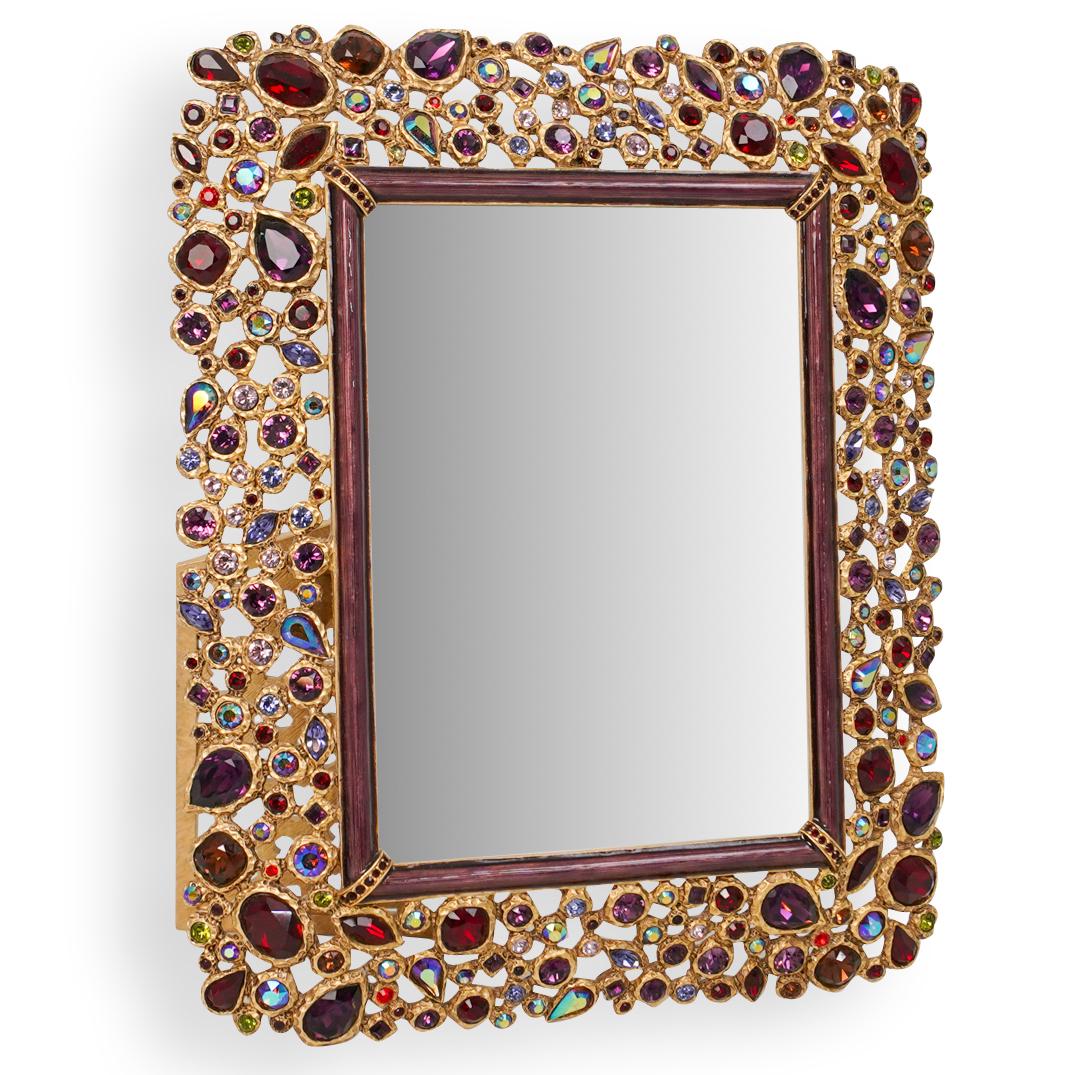 Jay Strongwater Jeweled Crystal Desk Frame (1 of 4)